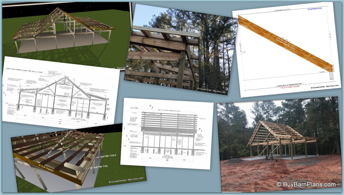 Image Of Framing Details - Type Of Lumber - Lumber Grade - Lumber Size - How It's All fasten Together