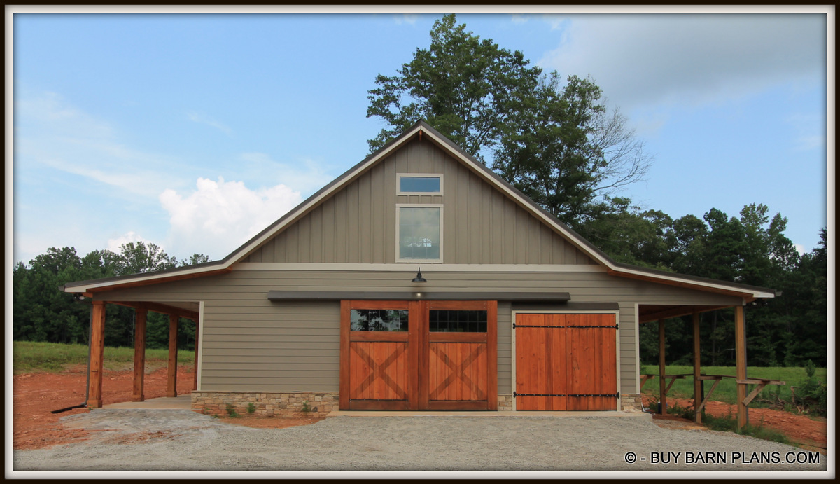 Purchase Barn Plans - Horse Barns - Storage Barns - Event Barns