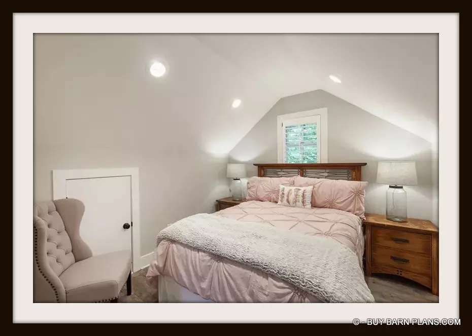 Facing The Front - Looking At The Right Side Gable - Bedroom