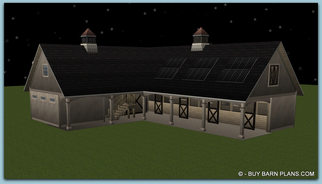 Purchase Barn Plans - Horse Barns - Storage Barns - Event Barns