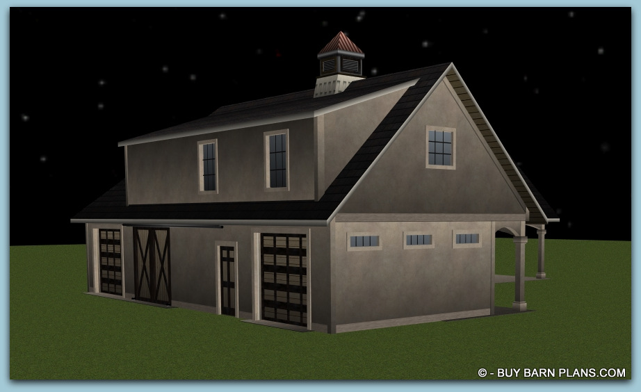 Purchase Barn Plans - Horse Barns - Storage Barns - Event Barns