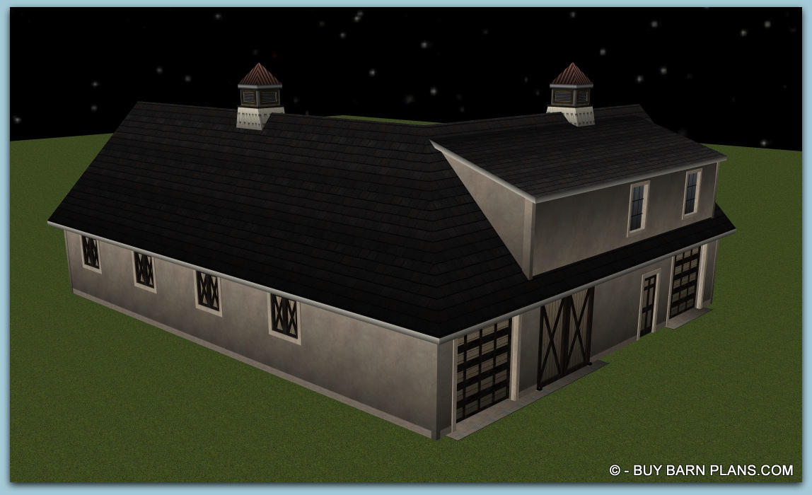 Purchase Barn Plans - Horse Barns - Storage Barns - Event Barns