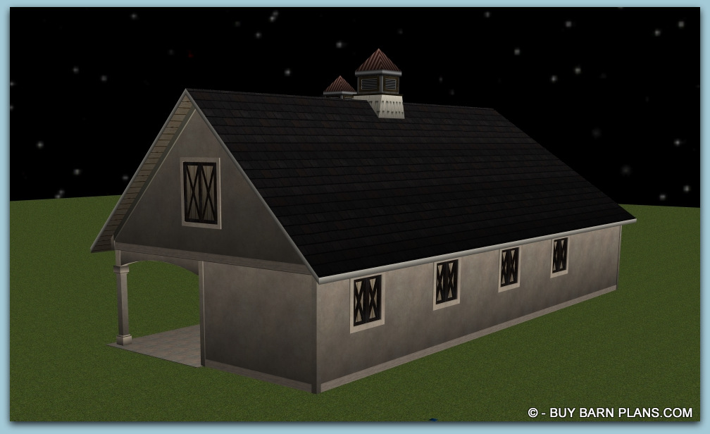Purchase Barn Plans - Horse Barns - Storage Barns - Event Barns