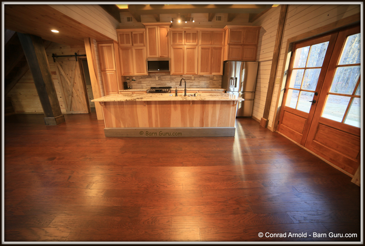 Barn-Home-Timber-foot-rest-for-island-bar