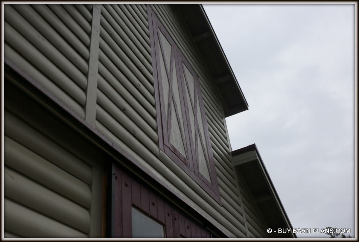 5 Stall Stall Monitor Horse Barn with D log Yellow Pine Siding With 2 Coats Of Solid Stain - Not Paint - Custom Cupola