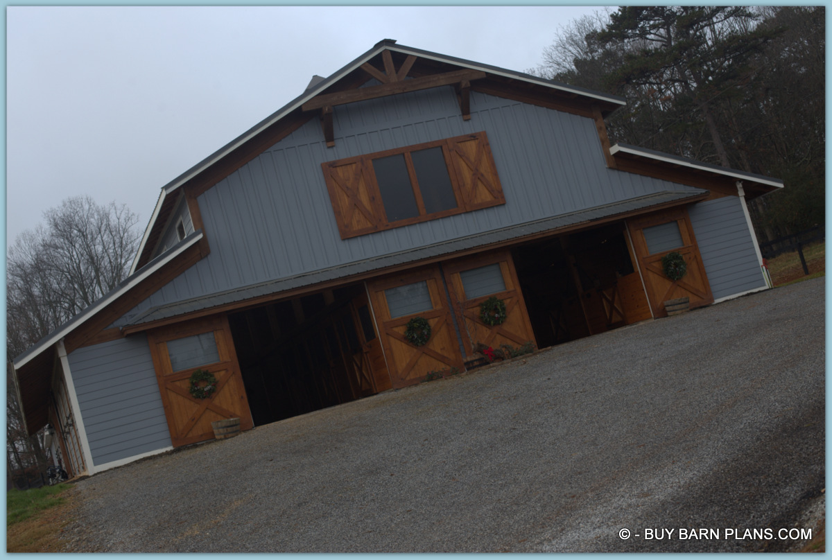 Purchase Barn Plans - Horse Barns - Storage Barns - Event Barns