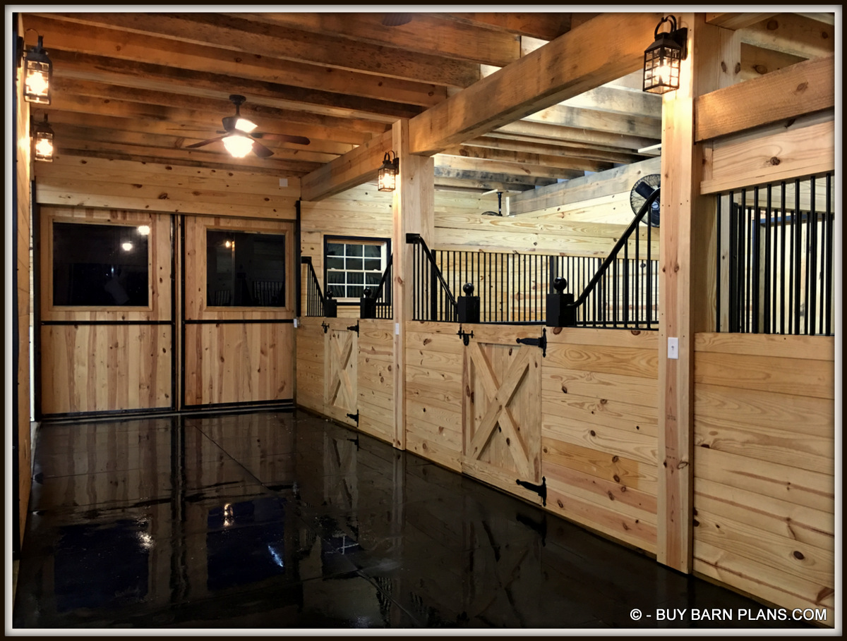 Purchase Barn Plans - Horse Barns - Storage Barns - Event Barns
