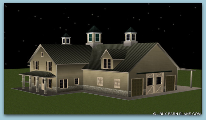 Purchase Barn Plans - Horse Barns - Storage Barns - Event Barns