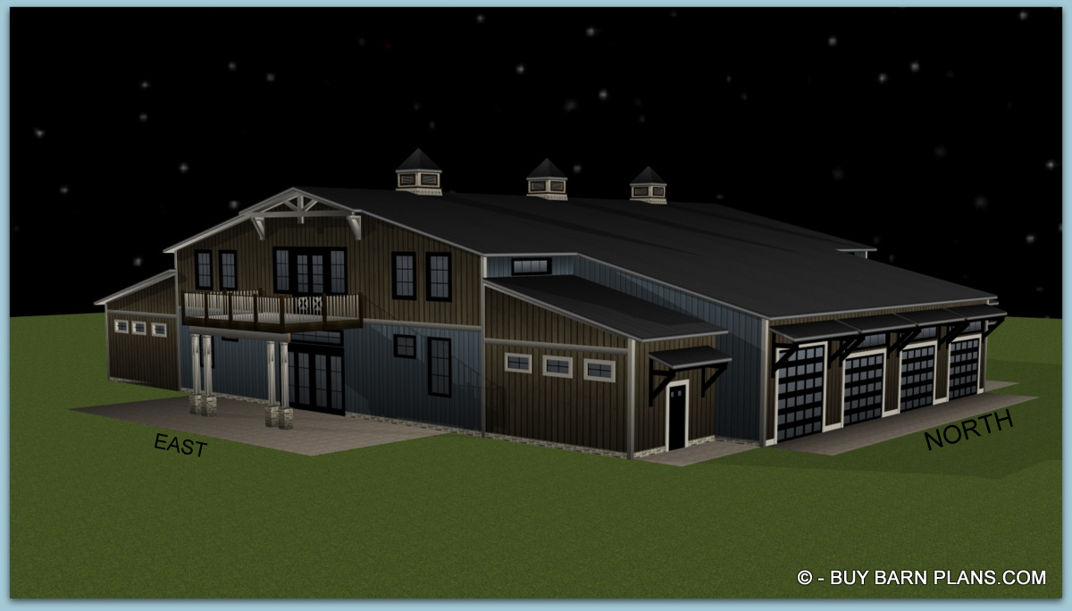 Basketball Court with Gearhead Garage