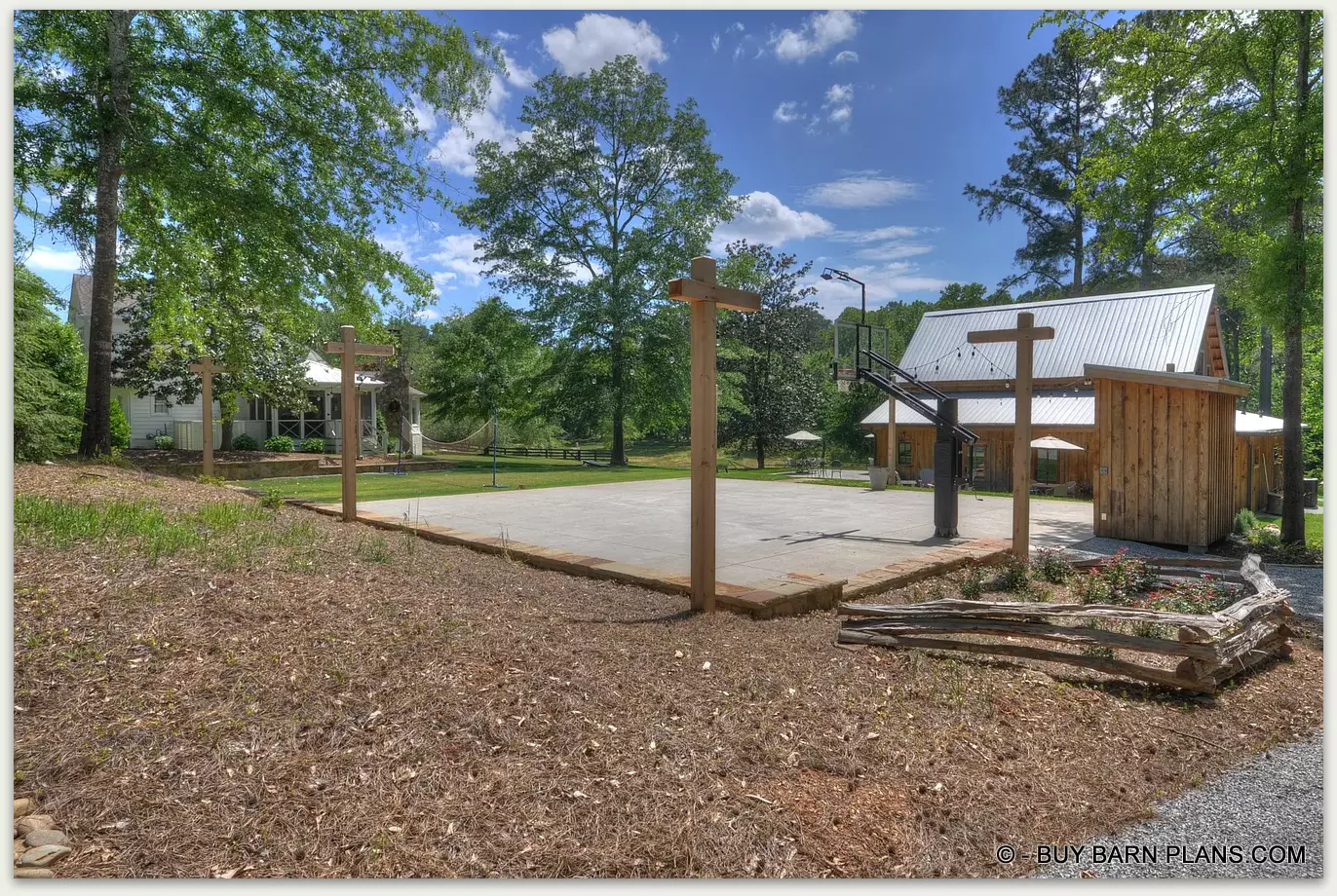 Customer Said We Also Want A Basket Ball Court