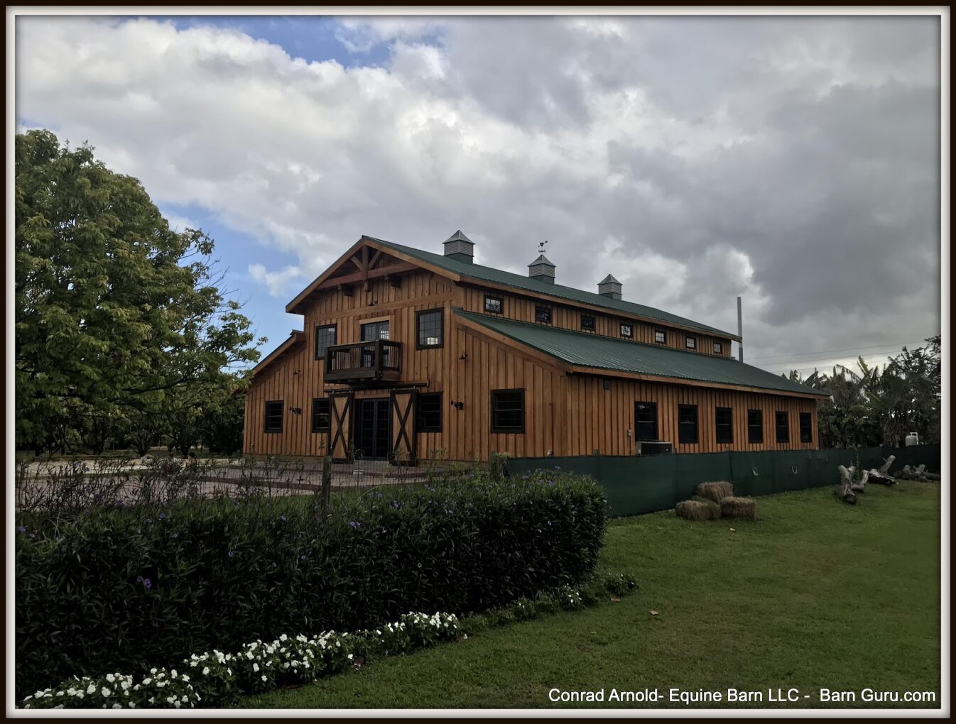 Image Of Cypress Event Barn In Miami With 3 Cupolas