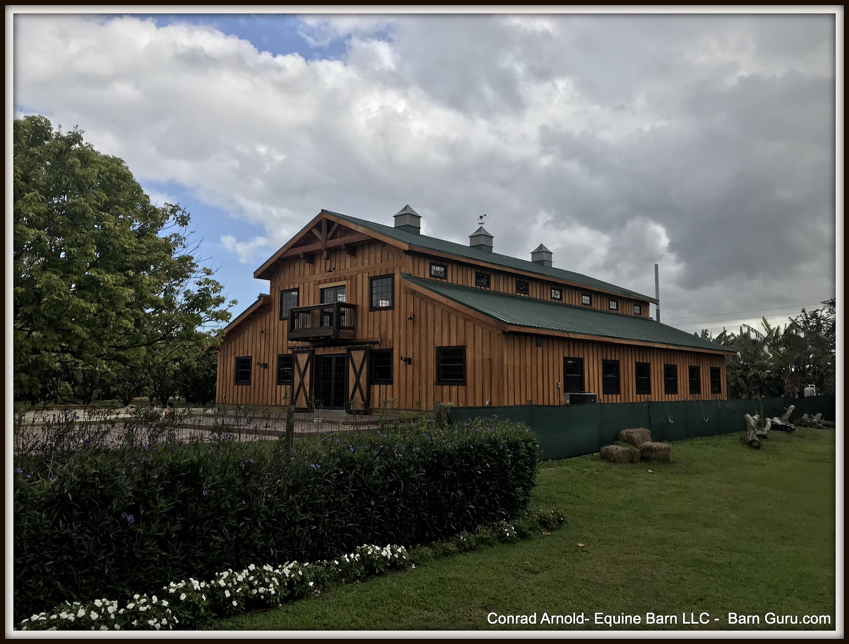 Image Of Cypress Event Barn In Miami With 3 Cupolas