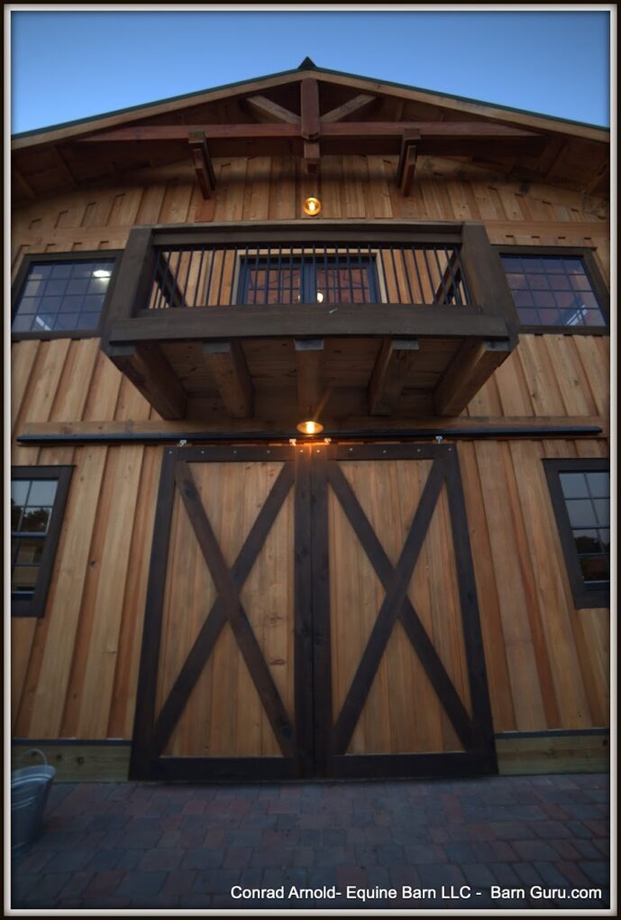 Cantilever Balcony Supported By 8 x 12 Timbers
