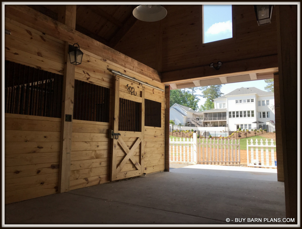 The Bars On The Doors Are Lower For Goat Viewing - Picket Gate Built On A Steel Frame