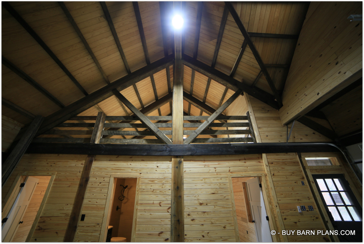 Interior Photos Image View Of These Three Doors - Kitchen - Bath - Office - This Gearhead Garage That Looks Like A Rustic Barn