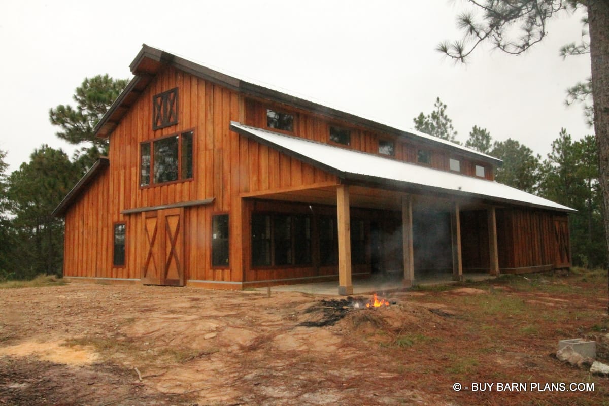Photo Of Newly Completed Cypress Barn Home