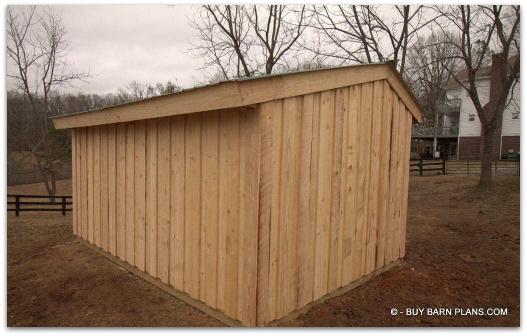 Notice The Horizontal Pressure Treated Starter Board For The Siding