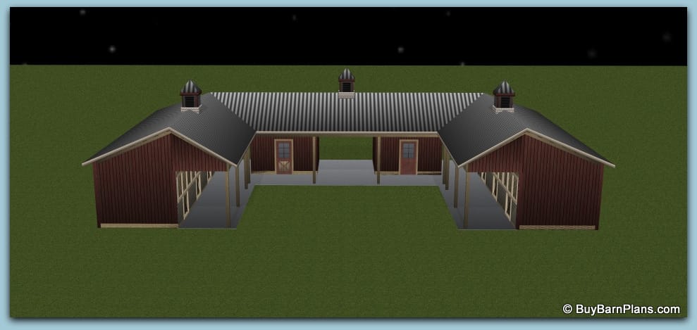 Purchase Barn Plans - Horse Barns - Storage Barns - Event Barns